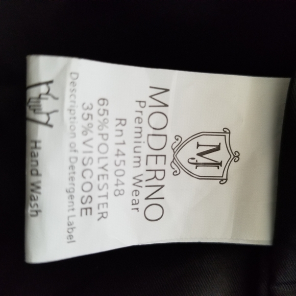 Moderno Men's Vest Size Small - Picture 6 of 11